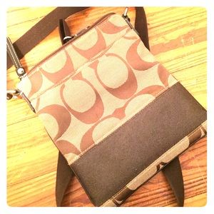 Coach shoulder tote crossbody